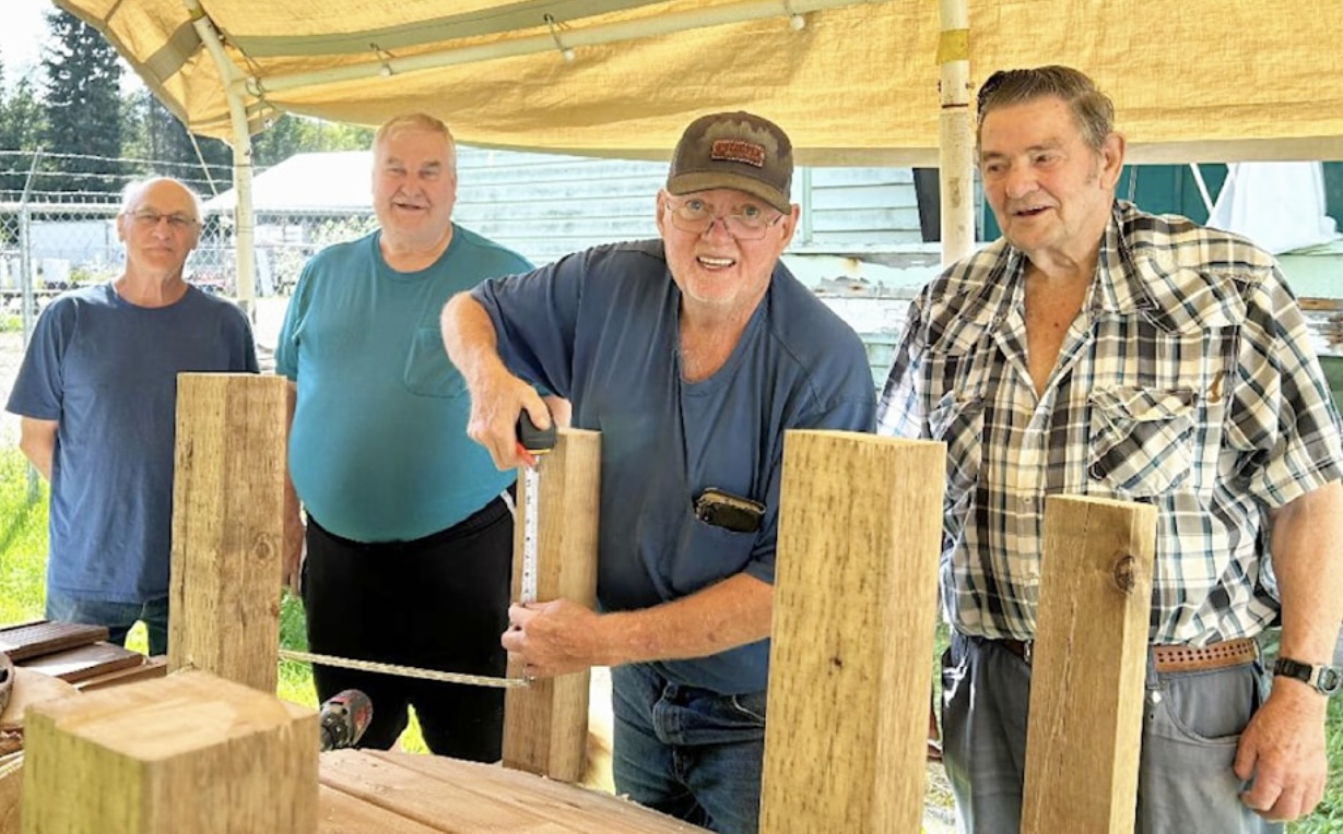 B.C. Men’s Shed president stops by Clearwater Men’s Shed for a visit