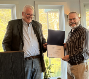 Bruce Men’s Shed: Rotary recognizes group for impact on the community