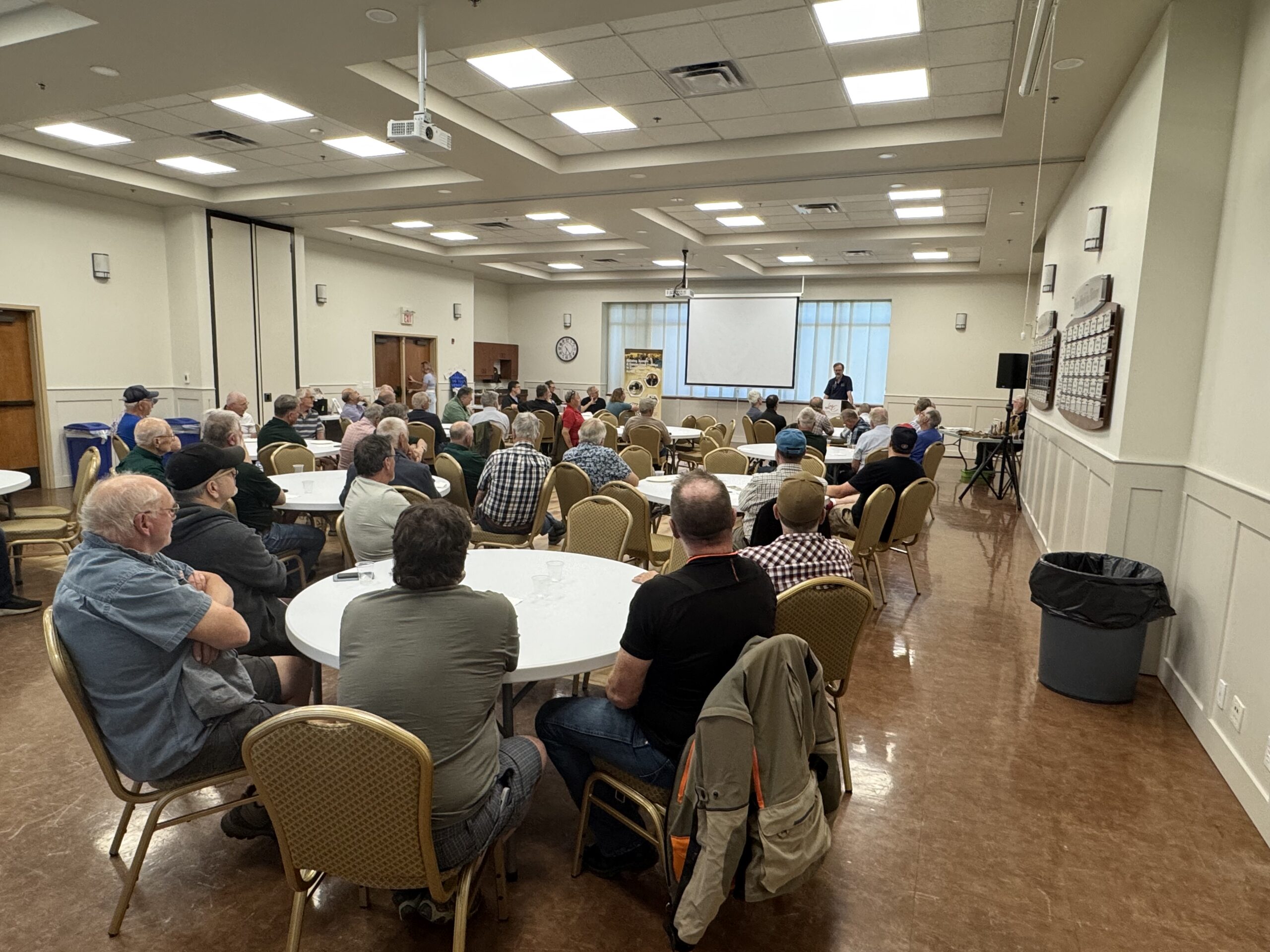 Strong turnout for Men’s Shed information night in Lacombe