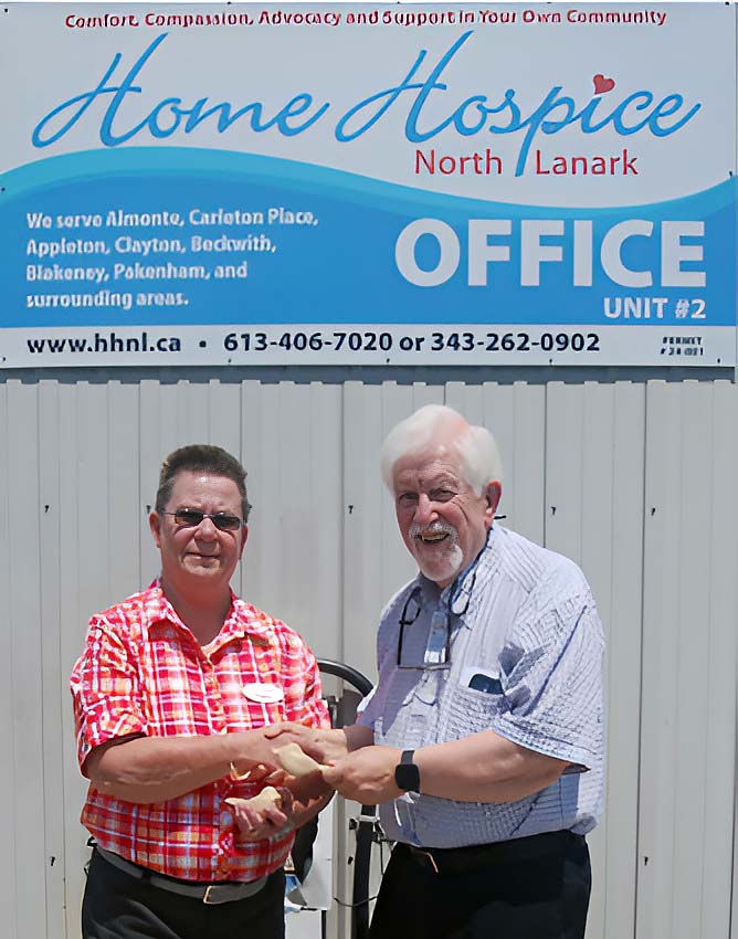 Home Hospice and Naismith Men’s Shed Partnership