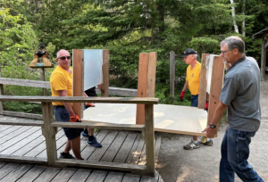 Saugeen Shores Men’s Shed creates displays for MacGregor Park